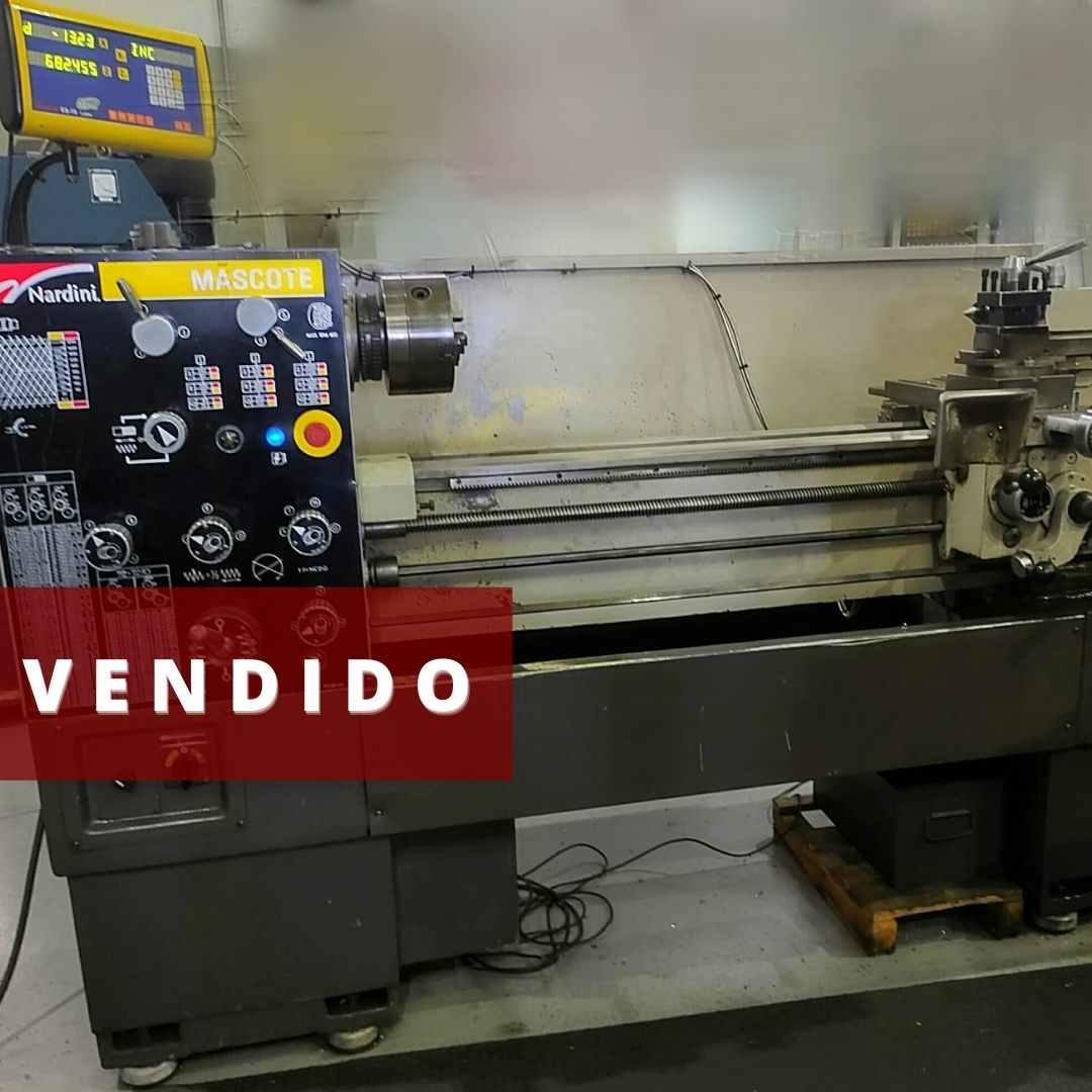 TORNO MASCOTE NARDINI MS205 COM DIGITAL REFORMADO